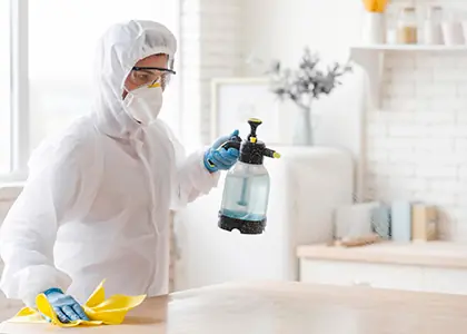 Desinfección de ambientes y superficies